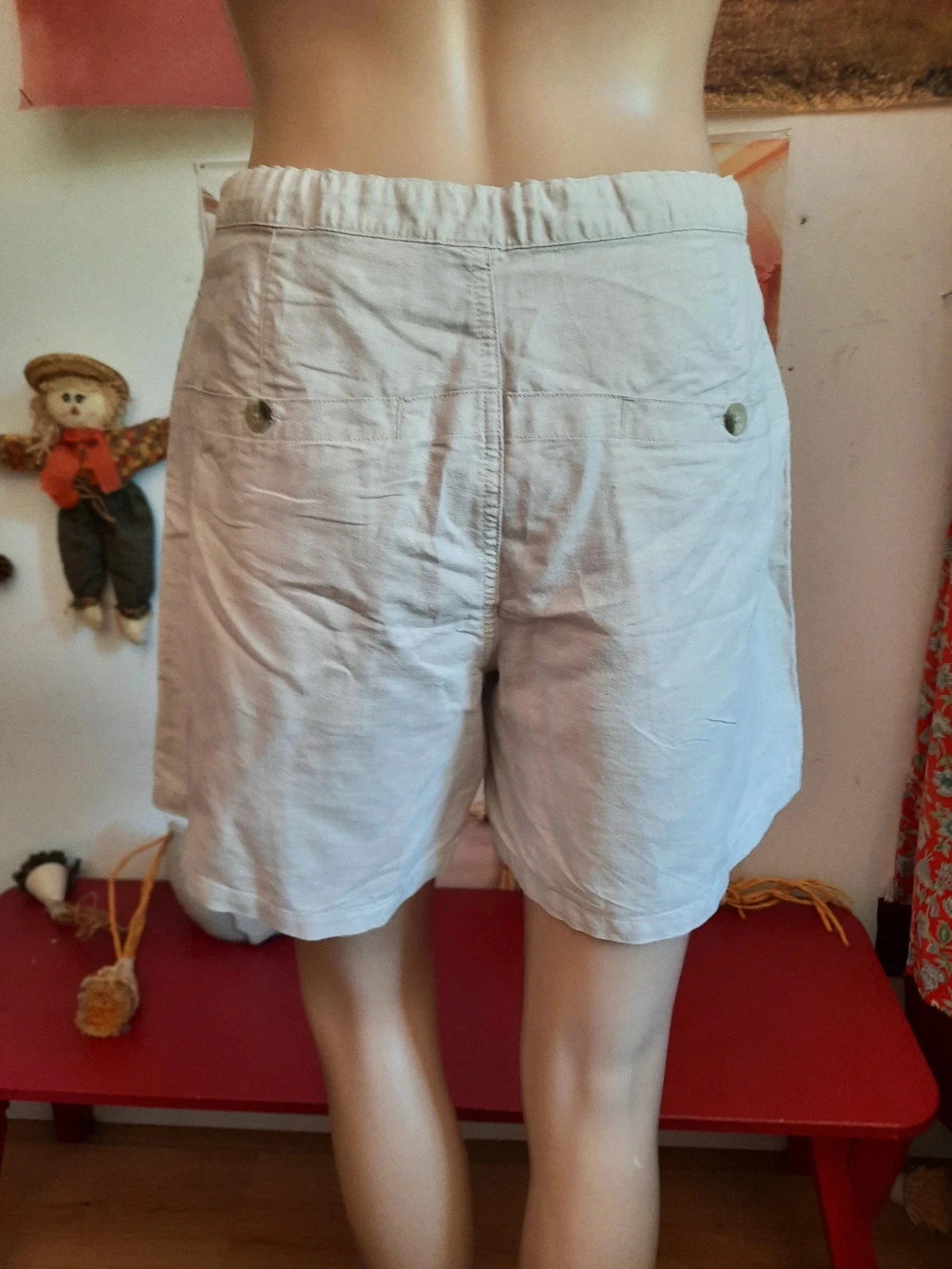 🥀Short de linho e algodão, feminino Tamanho 38/40. Columbia. – photo 2
